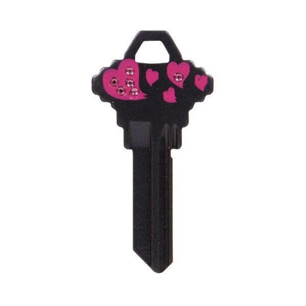 Hillman HILLMAN DIVA Hearts House/Office Universal Key Blank SC1 Single 87049 - main